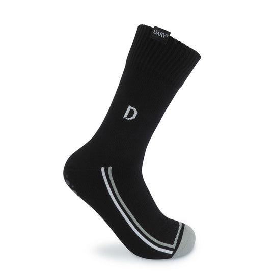 WUDU COMPLIANT WATERPROOF BREATHABLE SOCKS-SKYLINE X -BLACK